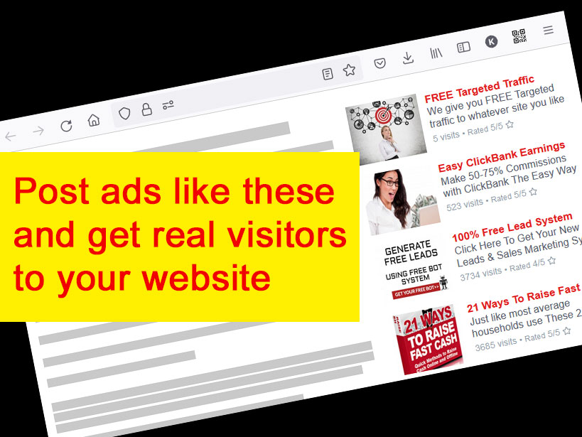 LeadsLeap traffic platform visual